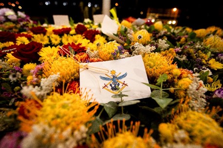 Commemorative wreaths