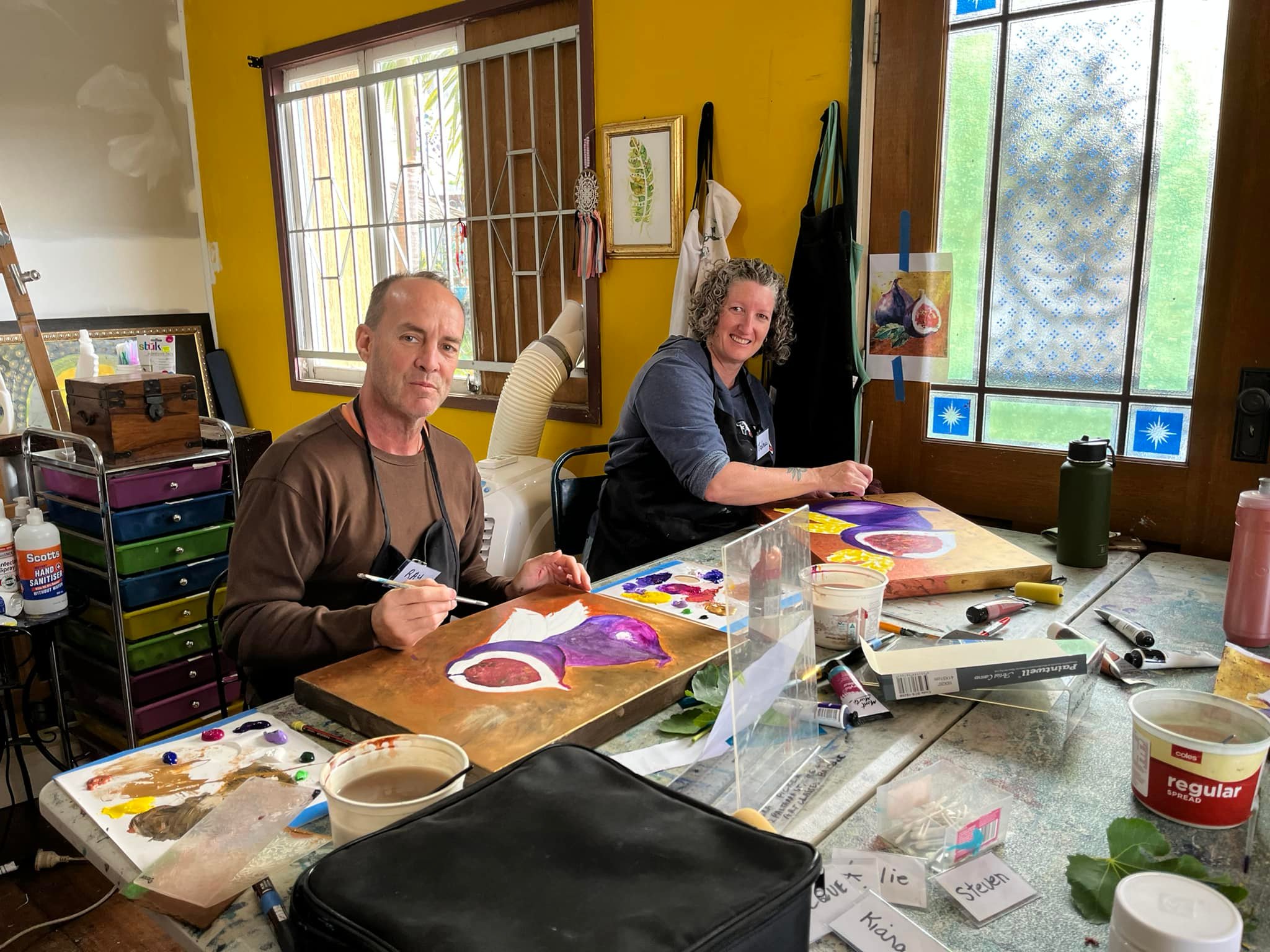 Buddy Up Australia Art class