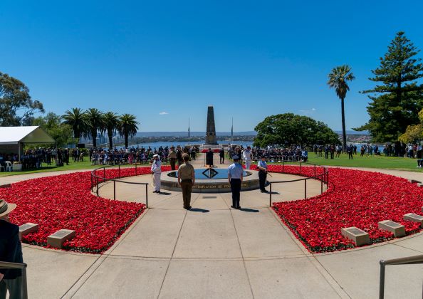Remembrance Day, Perth, 2021