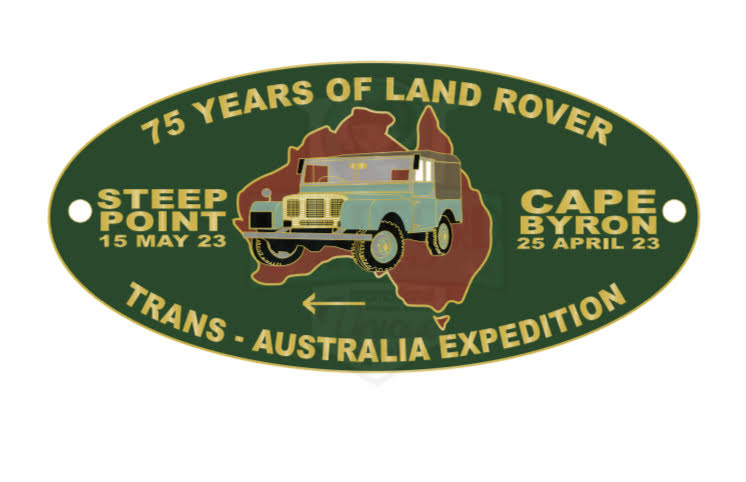 Land Rover expedition badge