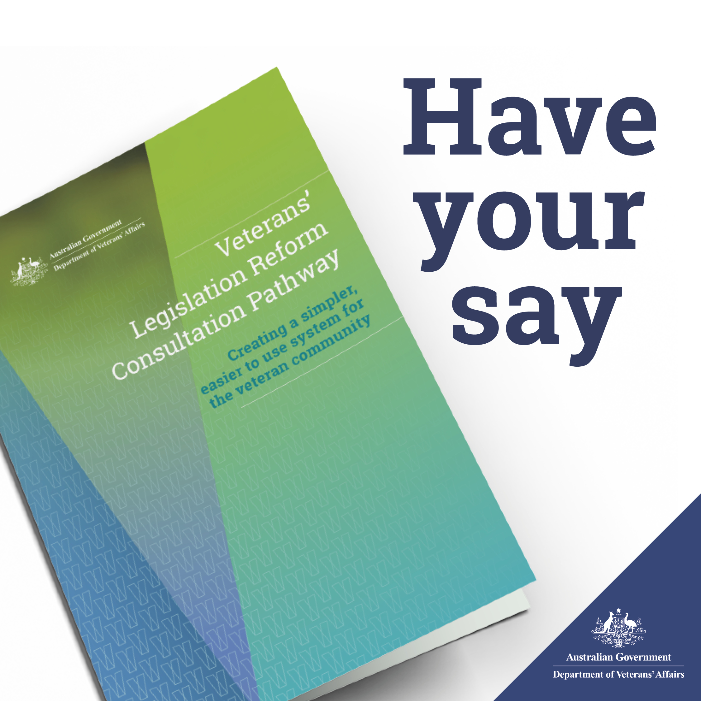 Image of publication, with words 'Have your say'