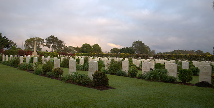 War grave cemetery