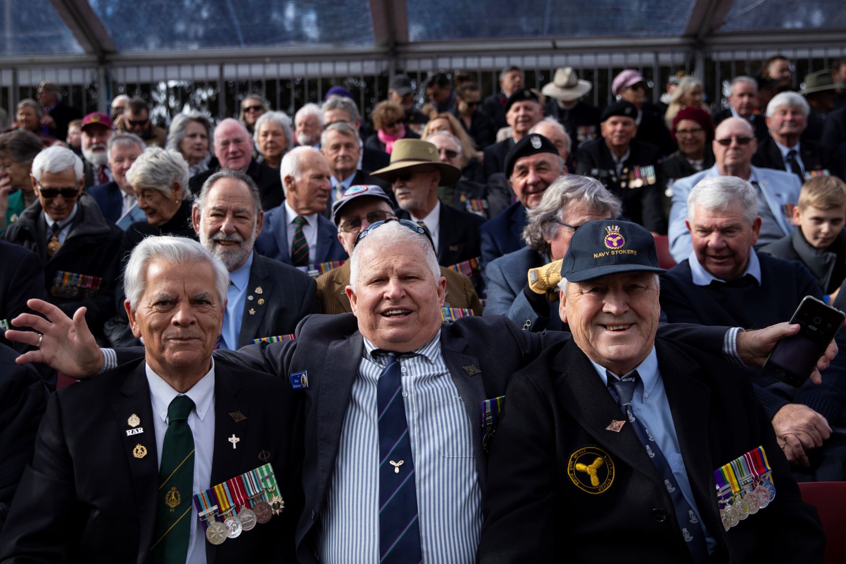 Vietnam veterans at 50th anniversary service in Canberra