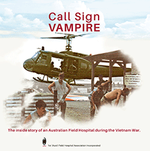 Call Sign Vampire: The Inside Story of an Australian Field Hospital during the Vietnam War book cover