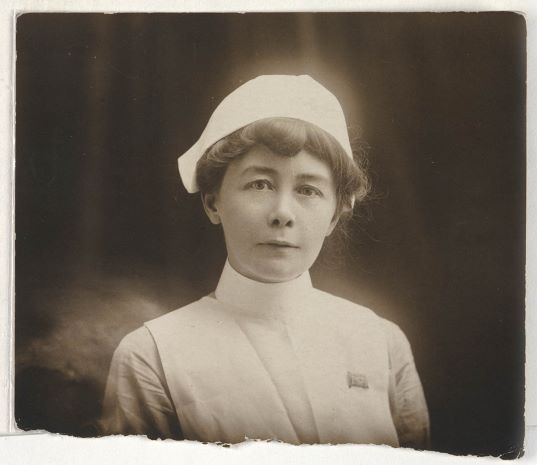 Stella Miles Franklin served as an orderly who treated wounded Serbian soldiers.