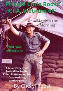 Private Chris Roost KIA Vietnam 68’ book cover