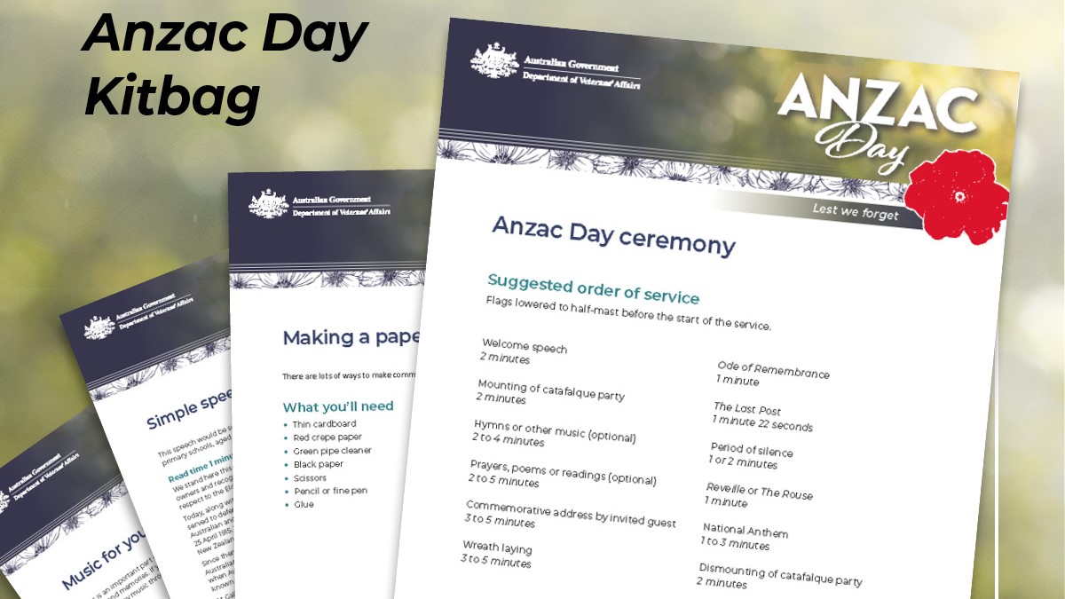 Anzac Day Kitbag 2023