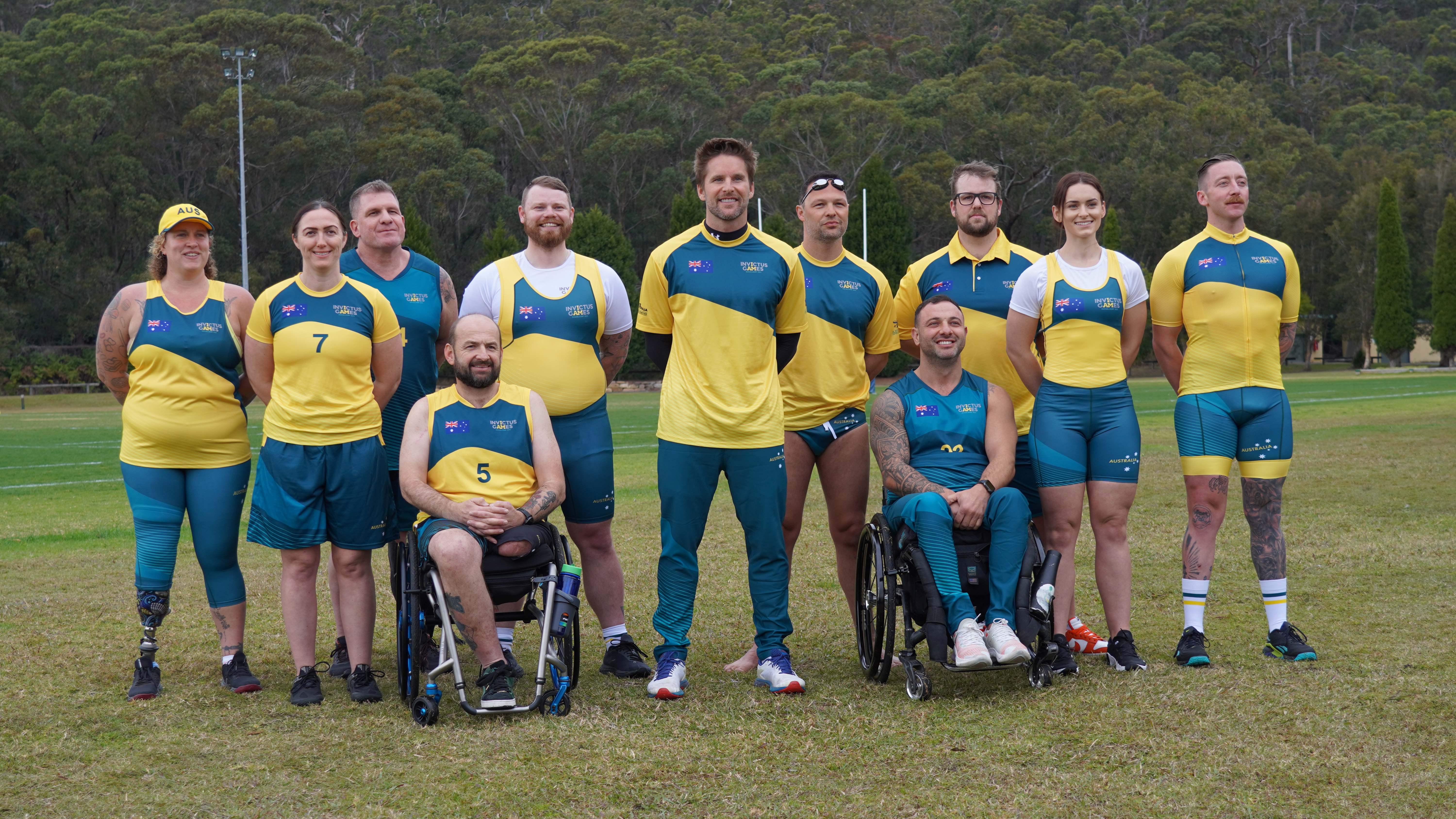 Team Australia Invictus Games uniform 2