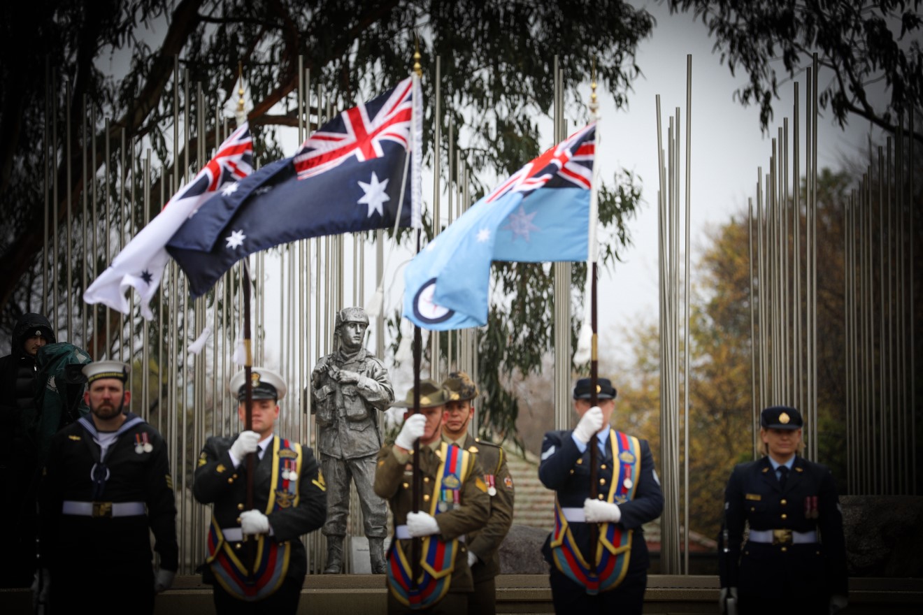 The National Commemorative Service to mark the 75th anniversary of Australian service in the Korean War