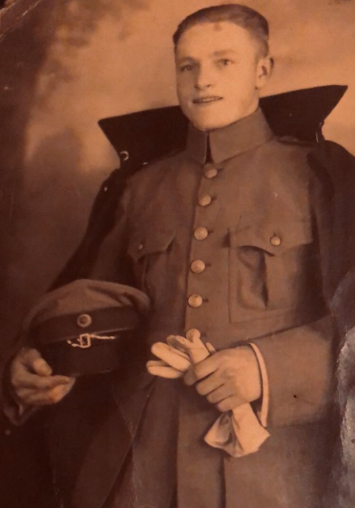 Mr Geelhoed in uniform.