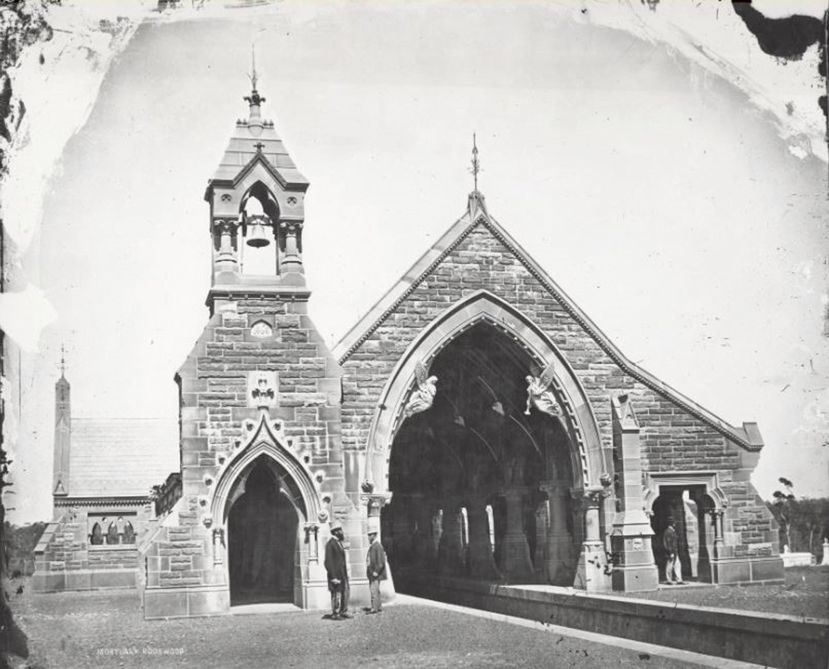 One of the mortuary stations at Rookwood General Cemetery, Sydney (State Archives of NSW)