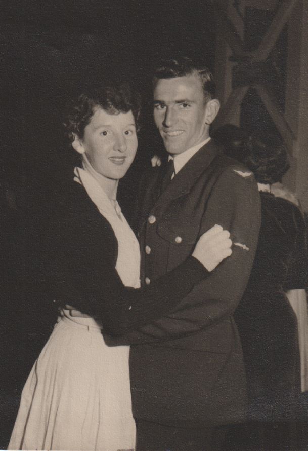 Young man and woman at dance