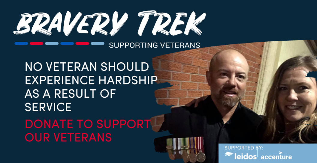 Ad saying 'No veteran should experience hardship as a result of service'