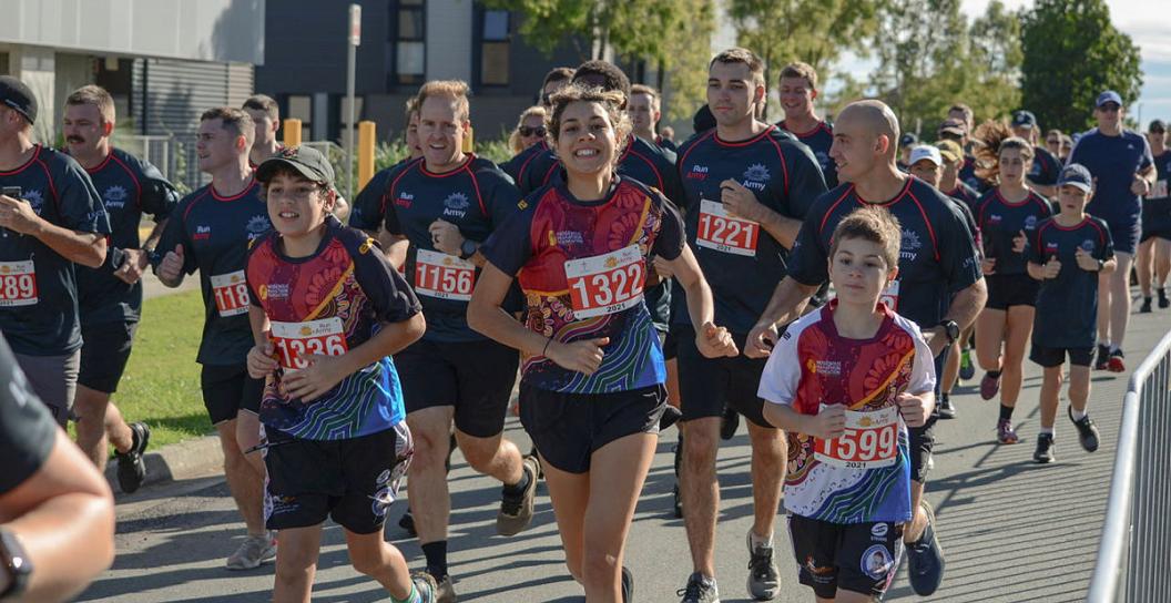 A lot of people on a fun run