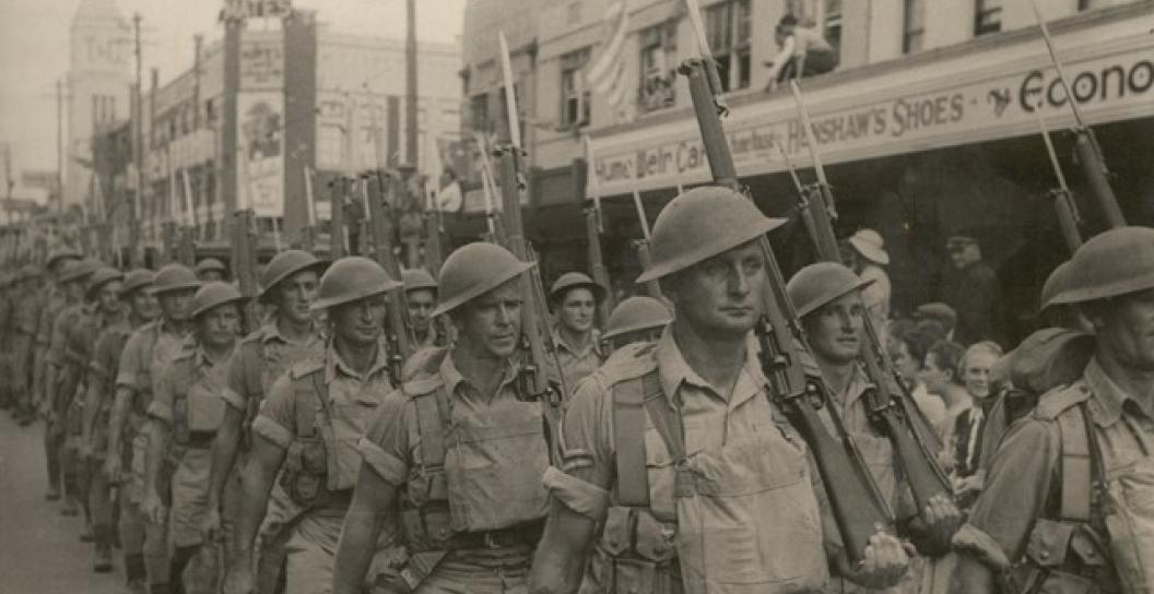 Pictured are men of 2/21 Battalion who were deployed to Ambon as part of Gull Force