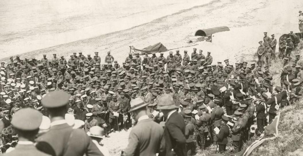 Gallipoli, Turkey. 25 April 1923.