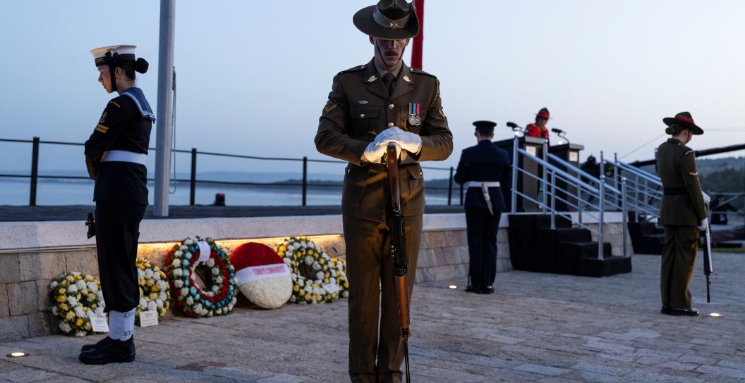 Dawn Service, Gallipoli, 25 April 2022