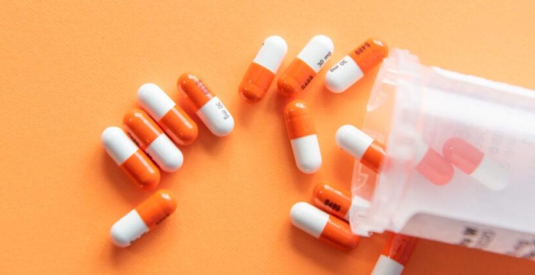 Stock photo of tablets on a hard surface