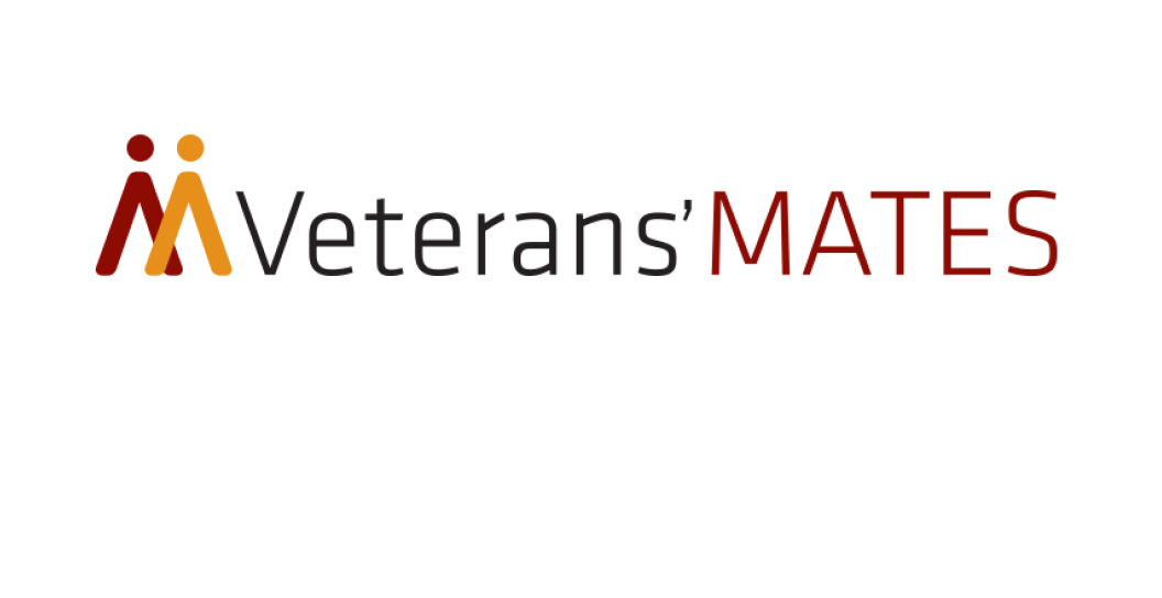 Veterans' MATES logo