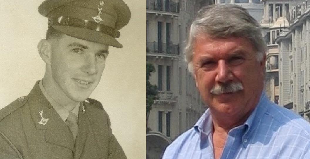 Image of John Barnes as a young man, and an adult