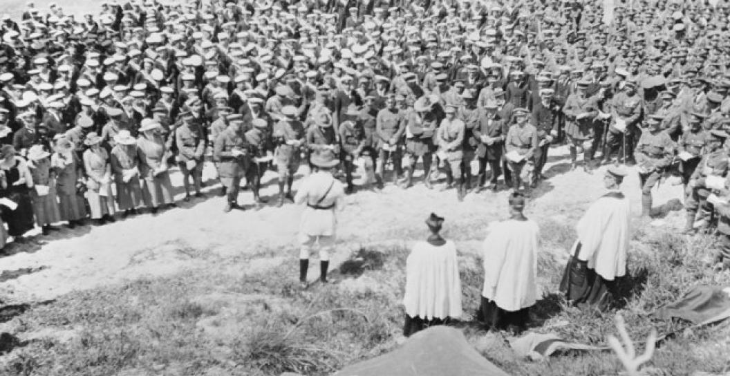 Anzac Day service, Gallipoli