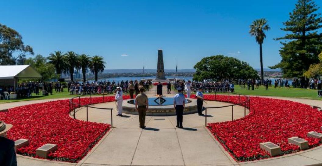 Remembrance Day, Perth, 2021