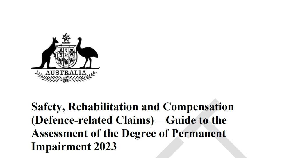 Screen shot of title of the draft Guide