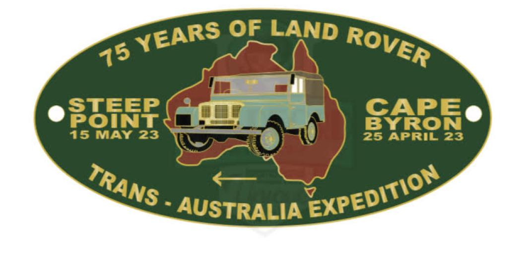 Land Rover expedition badge