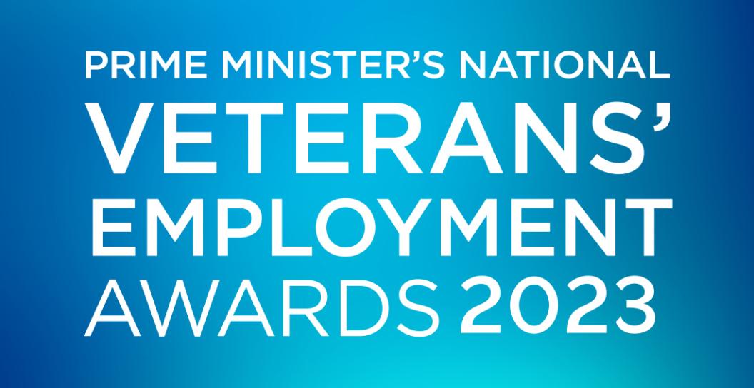 Prime Minister's National Veterans' Employment Awards 2023 logo