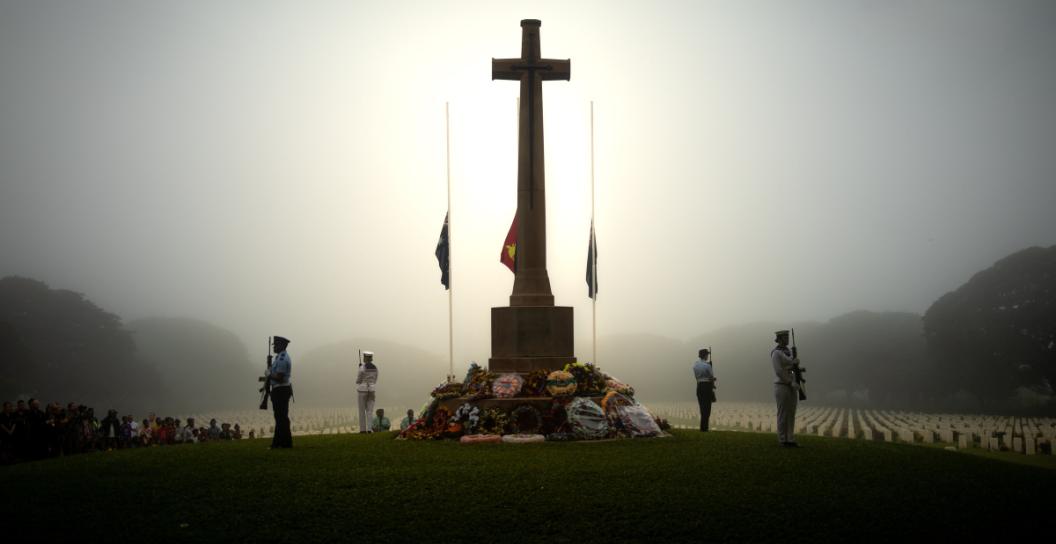 Bomana War Cemetery, Anzac Day 2023, Defence