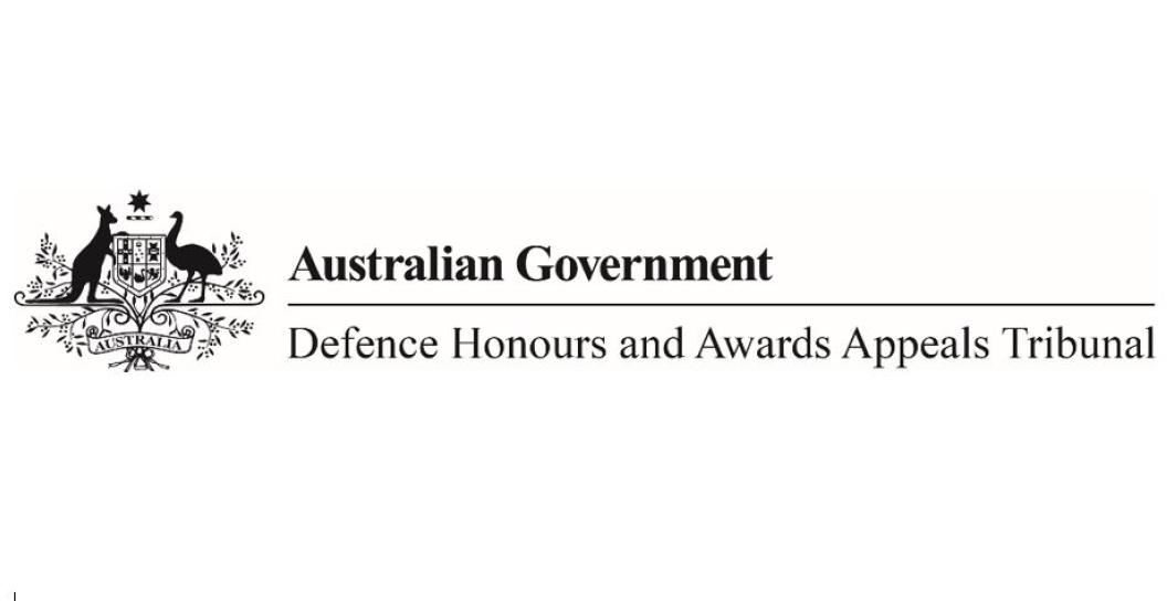 Logo for the Defence Hours and Awards Appeals Tribunal