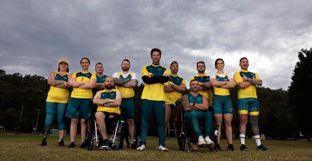 Team Australia Invictus Games uniform 1