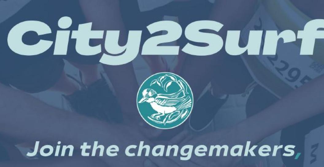 Logo saying City 2 Surf - join the changemakers