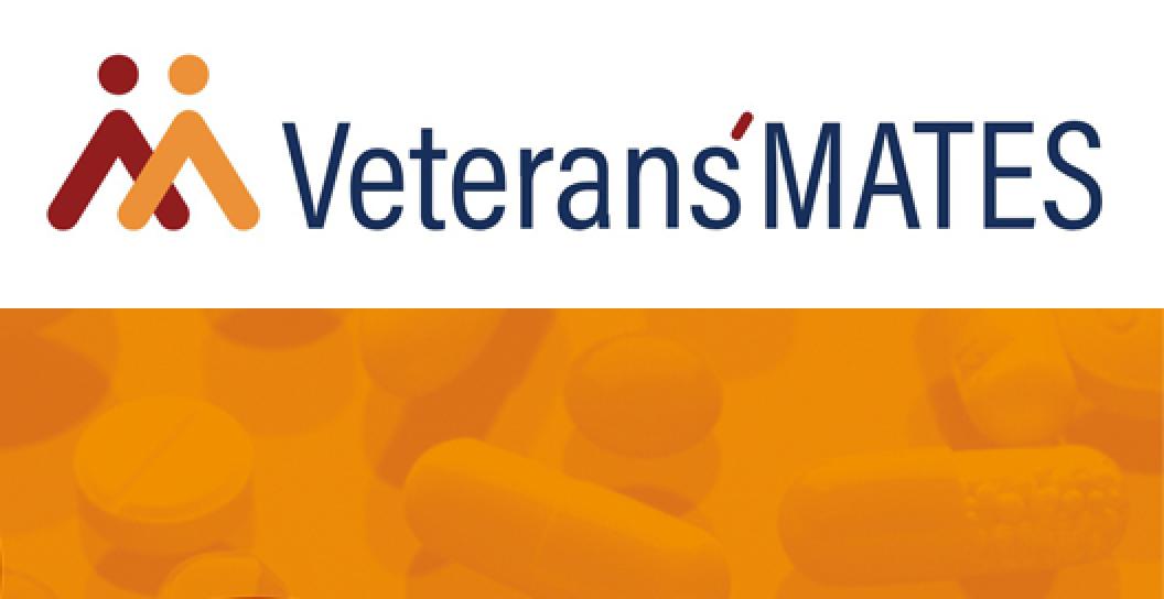 Veterans'MATES logo