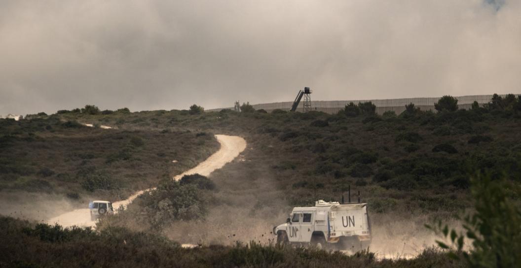 UN trucks