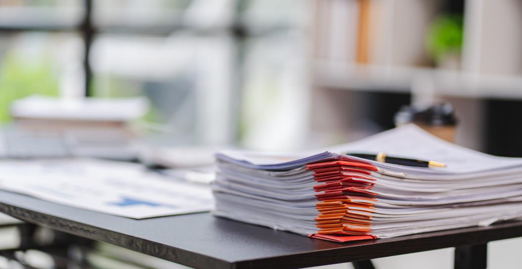 stack of paper