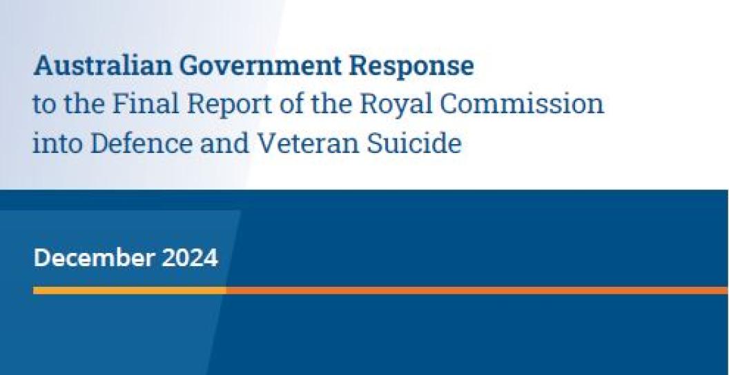 Cover of Government's response document