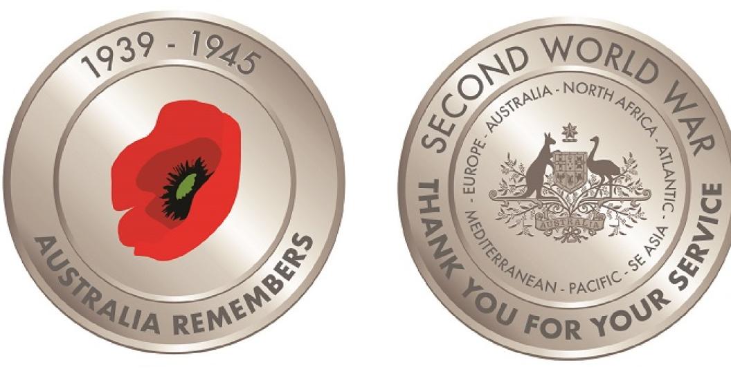75th anniversary WWII medallion