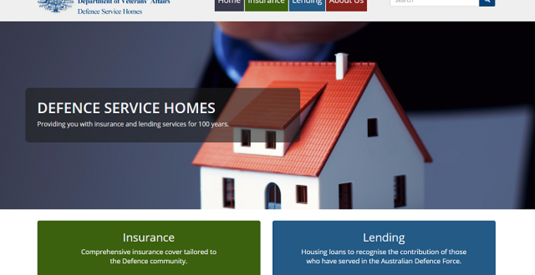 Defence Service Homes logo
