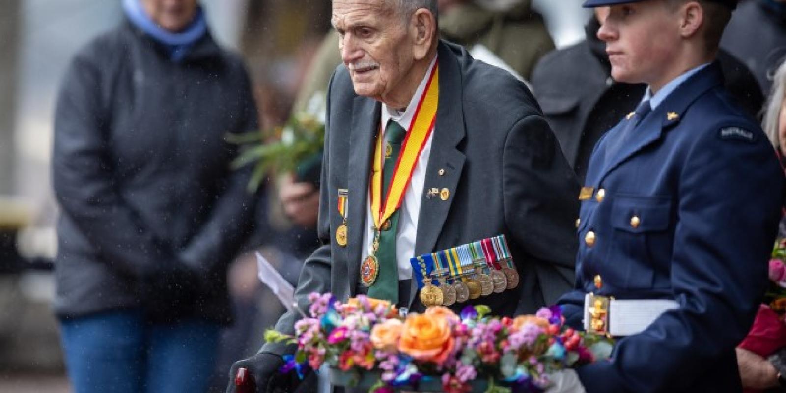 The National Commemorative Service to mark the 75th anniversary of Australian service in the Korean War