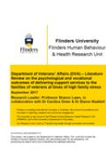 Literature review cover page