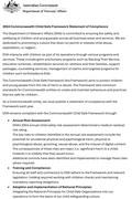 2024 Commonwealth Child Safe Framework Statement of Compliance