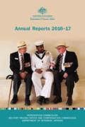 Cover of the annual report 2016-17