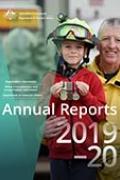 Cover of the annual report 201920