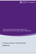 Cover of Self-reported health of Australian Defence Force personnel after use of anti-malarial drugs on deployment
