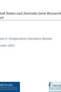 Cover of United States and Australia Comparative Literature Review